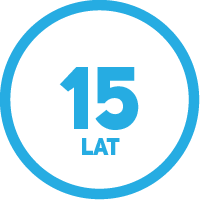 15 lat doświadczenia